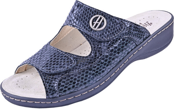 Pantolette Vario Hallux 2856 schwarz Kobra