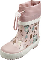 Playshoes Gummistiefel Wald gefüttert rosa