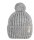 Sterntaler Bommelmütze silber/melange