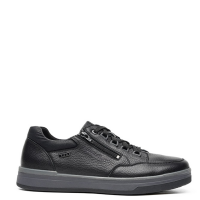 Comfort Sneaker Schnürer schwarz
