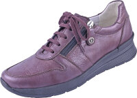 Sneaker Wellness 9410 weinrot Leder komb.