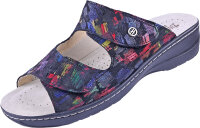 Pantolette Milano Hallux 2169 schwarz grafitti