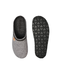 Rohde Meran Clog Filz grau