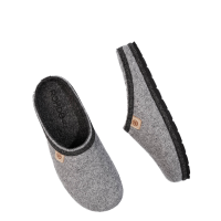 Rohde Meran Clog Filz grau