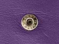 Kompaktbörse Kalbleder violett