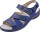 Sandalette Vario 2849 d.blau Velour komb,-38