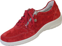 Halbschuh Verona 9770 rot Velour