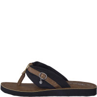 Tamaris Zehensteg black/creme