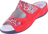 Pantolette Energy 2251 rot Velour komb