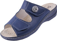 Pantolette Milano 2120 d.blau Leder-39