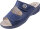 Pantolette Milano 2120 d.blau Leder-41