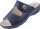 Pantolette Milano 2120 schwarz Leder-40