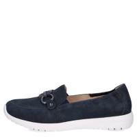 Caprice Slipper Ocean Suede