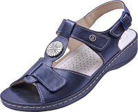 Sandalette Vario 5108 blau Leder
