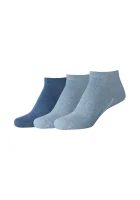 Camano UNISEX soft Sneaker Socken blau