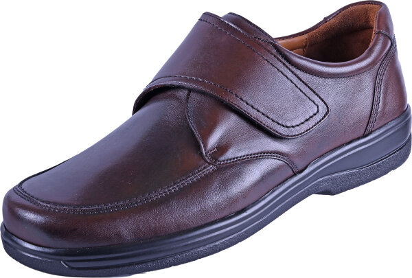 Herren Kletter 9813 braun Leder 42