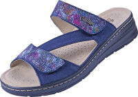 Pantolette Napoli 2526 d.blau Flowery 40