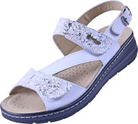 Sandalette Napoli 2546 weiß Punktino 40